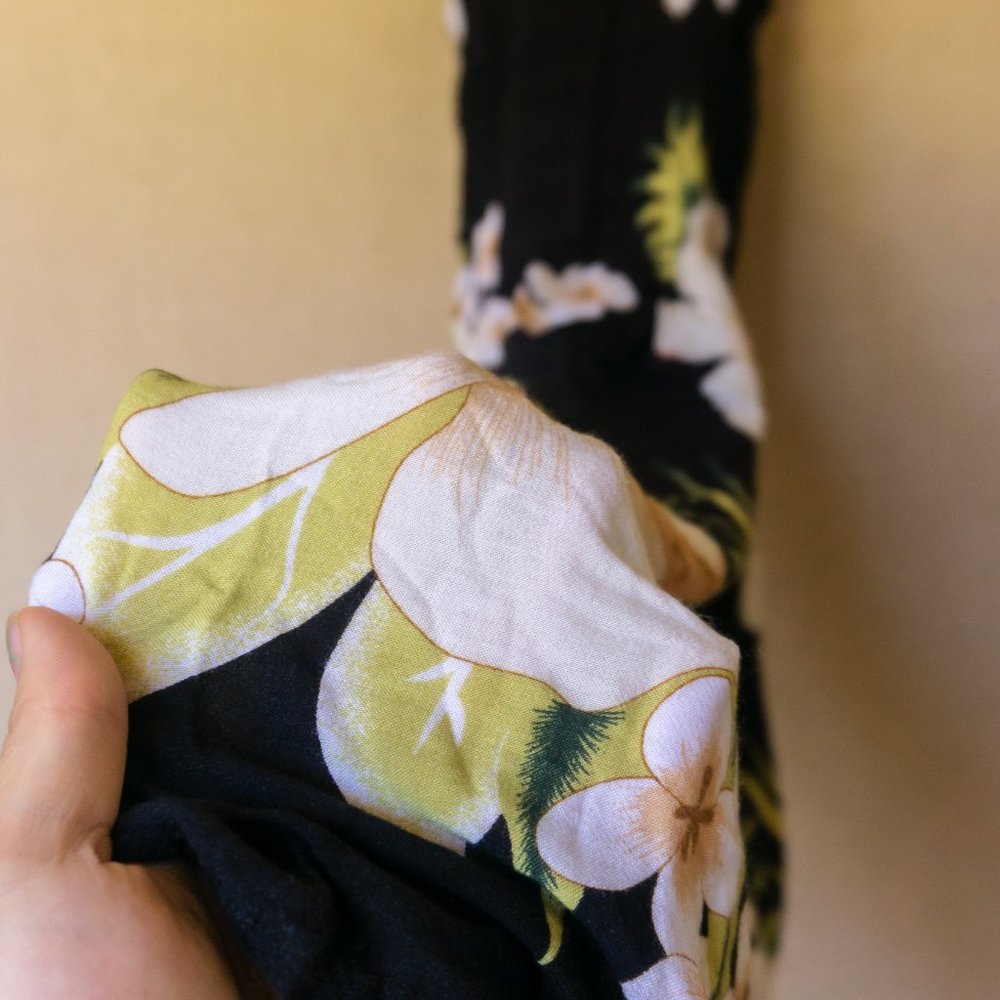 Floral Print Ruffled Flowy Dress - Picture 5 of 5